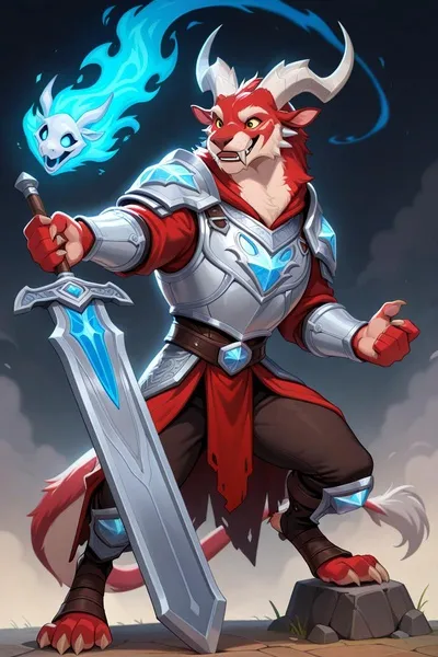 Latar belakang Ravik Flameheart