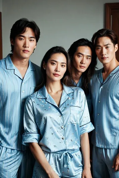 Pijamada con amigos achtergrond