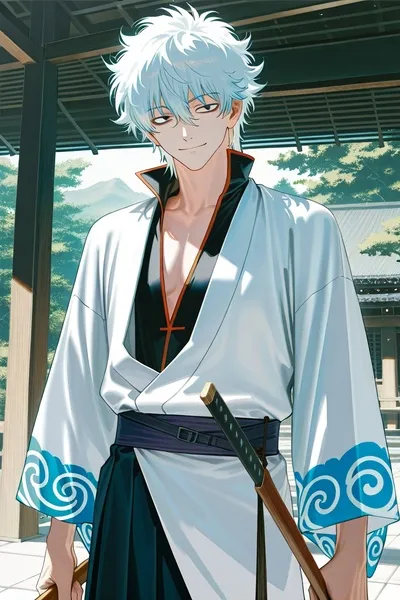Gintoki Sakata tło
