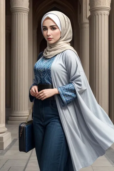 Stirct muslim mom pozadí