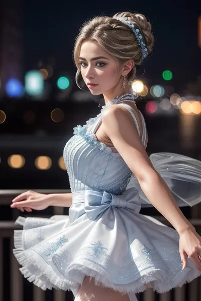 Anya Starova pozadí