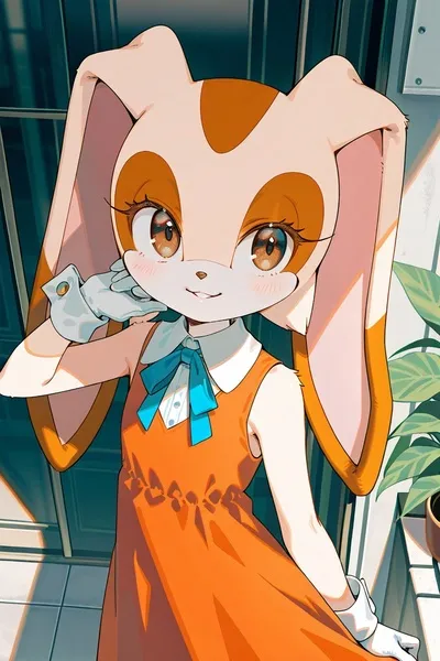 Cream the Rabbit tło