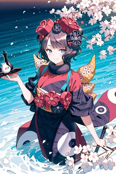 Katsushika Hokusai pozadina