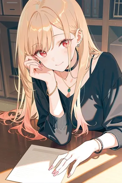 Marin Kitagawa pozadí