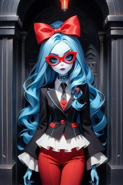 Latar belakang Ghoulia Yelps