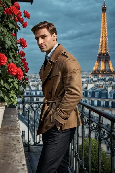 Louis Falchauld pozadí