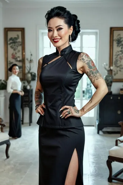 Latar belakang Connie Chow