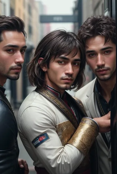 Ryan, Jose, and Xian pozadí