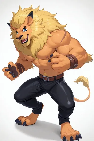 Leomon background