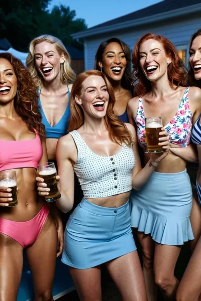 Sorority Party background