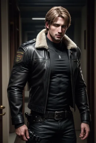 Leon S. Kennedy pozadí