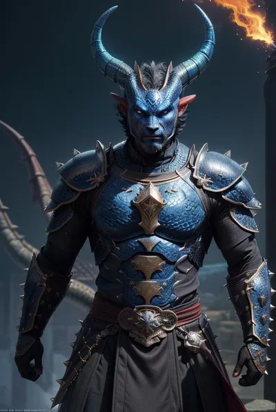 Rhogar Darkscale pozadí