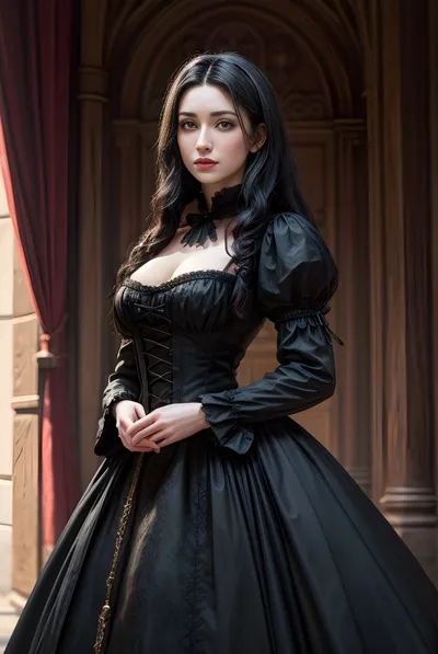 Amelia Châtelain pozadí