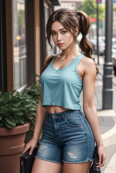 Vicky Temple pozadí