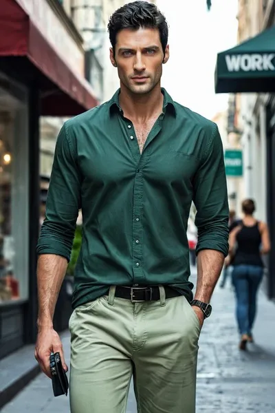 آشر "آش" فانس الخلفية