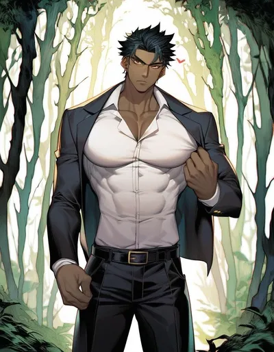 Lone Ember Fang tło