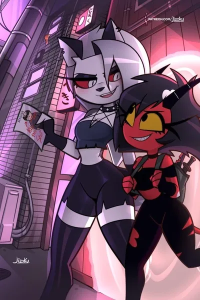 Loona and Millie pozadí