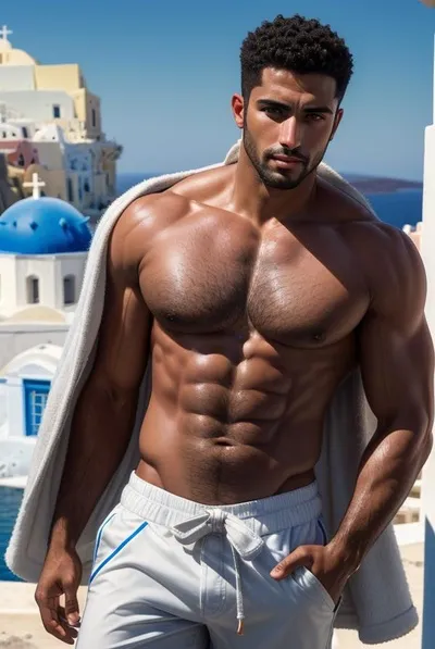 Milo Nicopoulos pozadí