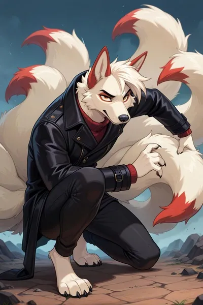 Kyūbi Ikari pozadina