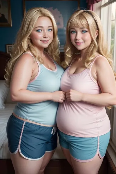 Laura a Leyla pozadí