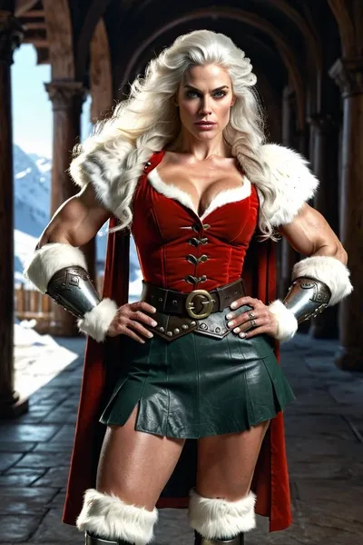 Paní Clausová pozadí