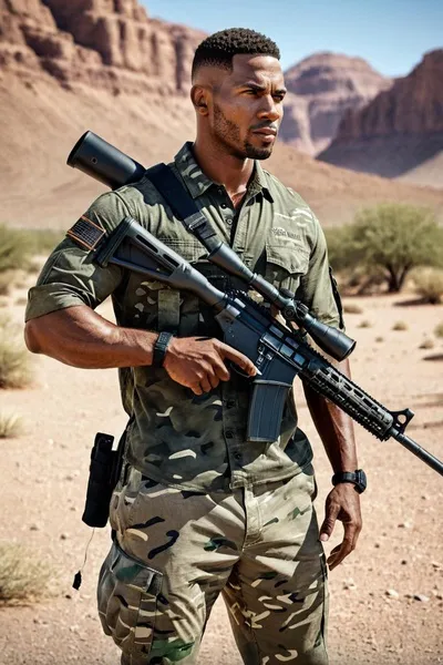 Sgt. Rex Barnes  pozadí