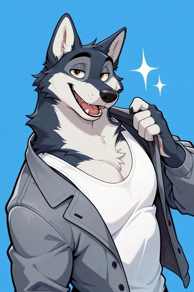 Bandita dad blue pozadí