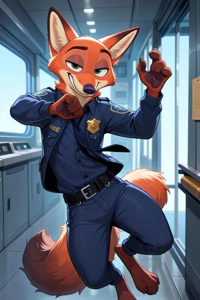 Nick Wilde pozadí
