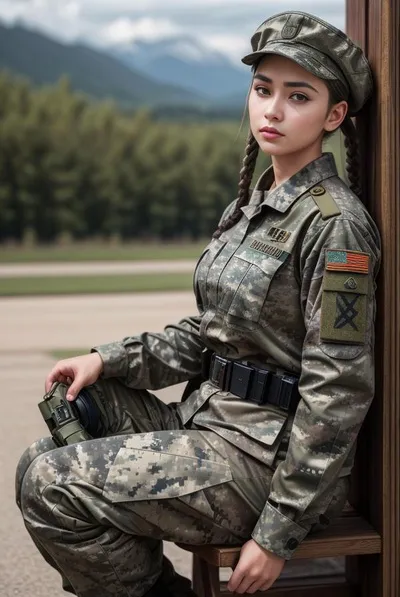 MP Major Jane Clark achtergrond