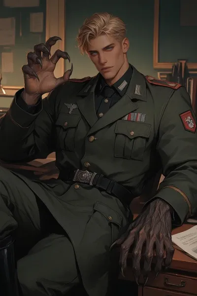 Albert Hoßben pozadina