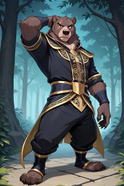 Victor Brownclaw pozadí