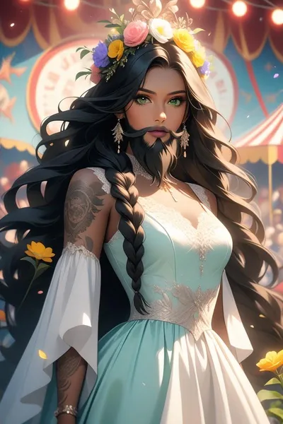 Selma • De Baardige Dame achtergrond