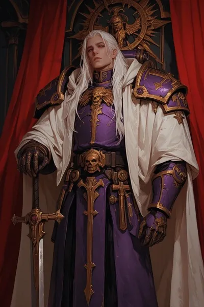 Fulgrim Fénix pozadí