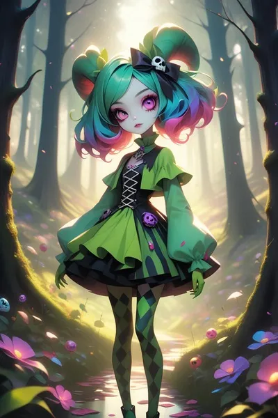 Nympha Woods background