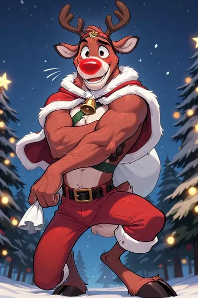 रूडोल्फ द रेड पृष्ठभूमि