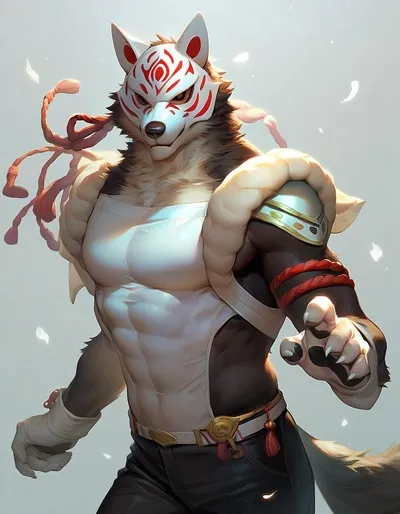 Wolfy Angang arrière-plan