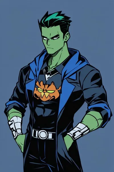 พื้นหลัง Garfield (Beast Boy)