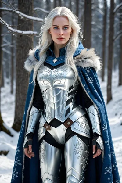 Dáma Astrid Velika pozadí