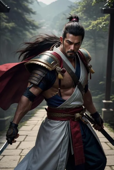 Akuma Yatsurugi pozadí