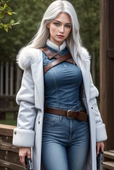 Kiora Bílý Tesák pozadí