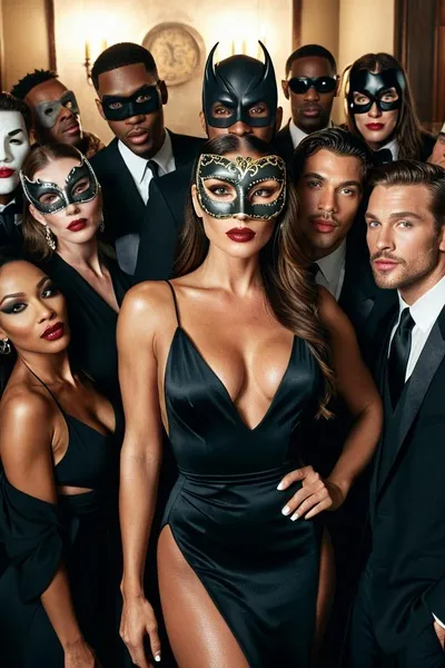 Večírek Oči dokořán pozadí