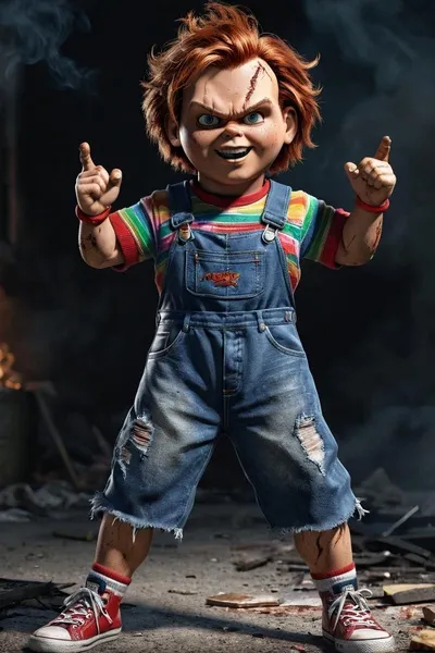 Chucky back 4 pozadí