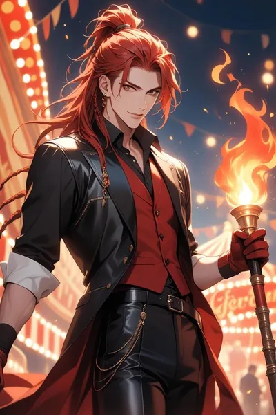 Darien • Požírač ohně pozadí