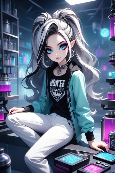 Latar belakang Frankie Stein