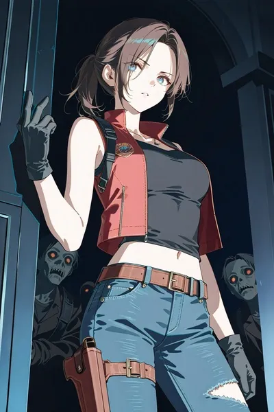 Claire Redfield sfondo