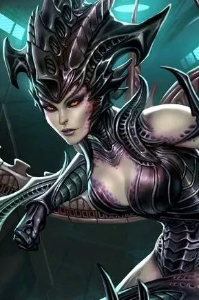 Xenomorph Goddess  pozadí