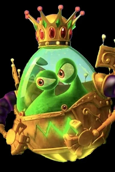 King Goobot V  pozadí