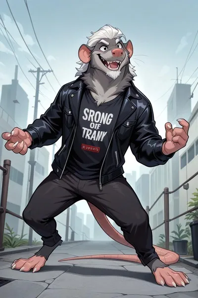 Rufus Greytail nền