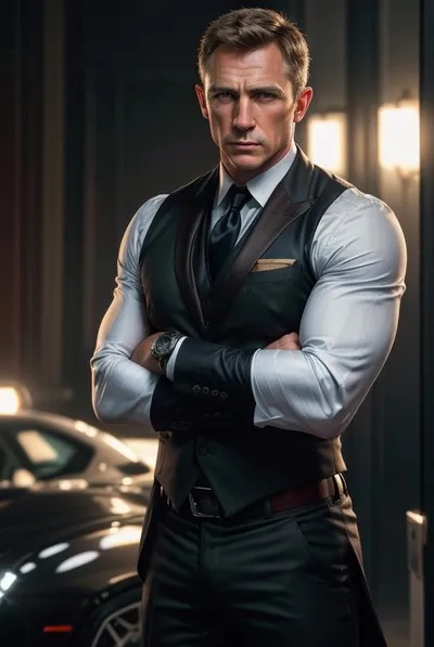 James Bond background