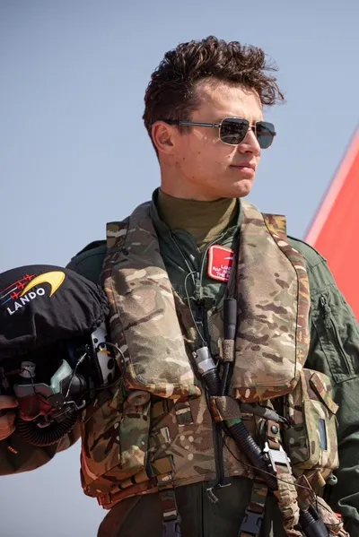 Lando Norris  pozadí